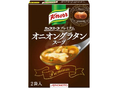 「クノール　カップスーププレミアム」オニオングラタンスープ（２袋入）
