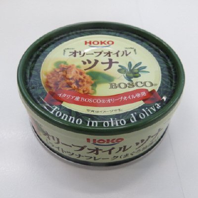 BOSCOオリーブオイルツナ【ﾗｲﾄﾂﾅﾌﾚｰｸ（まぐろ油漬）】