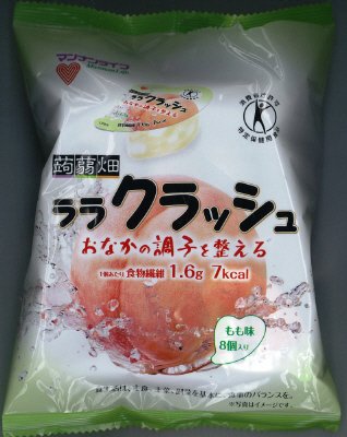 蒟蒻畑ララクラッシュもも味