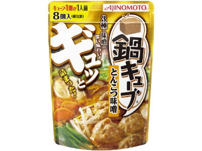 「鍋キューブ」とんこつ味噌　８個入パウチ