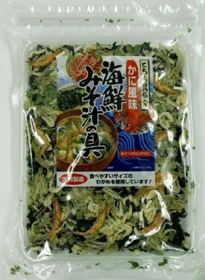 かに風味海鮮みそ汁の具