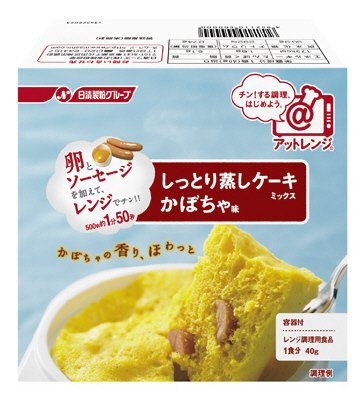 しっとり蒸しケーキミックス　かぼちゃ味