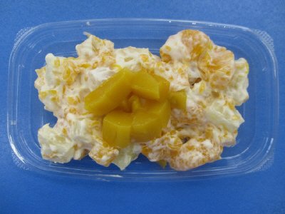 クリームチーズ風味フルーツサラダ