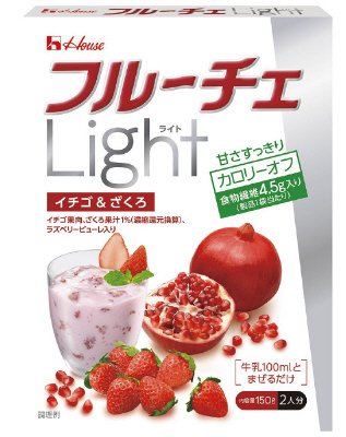 フルーチェライト　イチゴ＆ざくろ