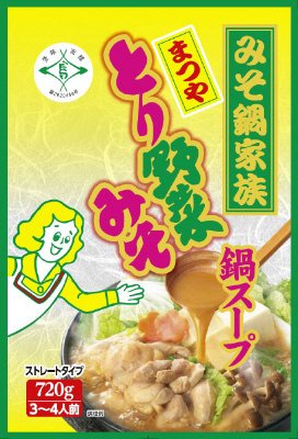 まつやとり野菜みそ鍋スープ