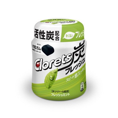 クロレッツ 炭フレッシュ フレッシュミントボトルR