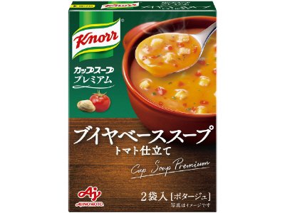 「クノール　カップスーププレミアム」ブイヤベーススープ　トマト仕立て（２袋入）