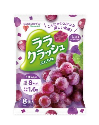 ララクラッシュぶどう味