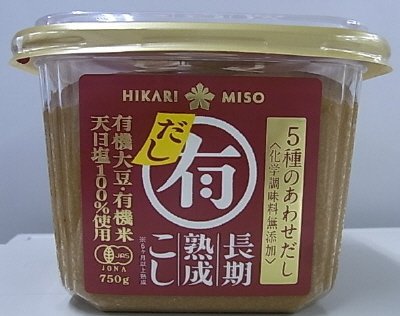 マル有　だし入り有機味噌