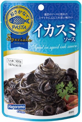 おさかなでＰＡＳＴＡ　イカスミソース