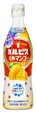 「カルピス」完熟マンゴー　プラスチックボトル４７０ｍｌ