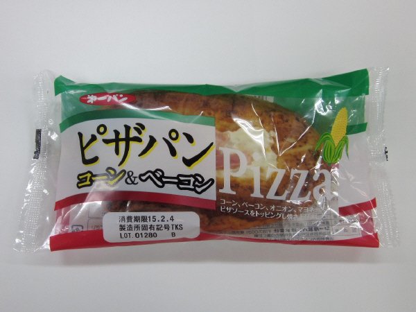 ピザパン　コーン＆ベーコン