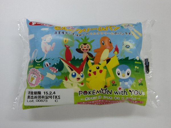 ポケモンミルククリームパン　ＰＯＫＥＭＯＮ　ｗｉｔｈ　ＹＯＵ