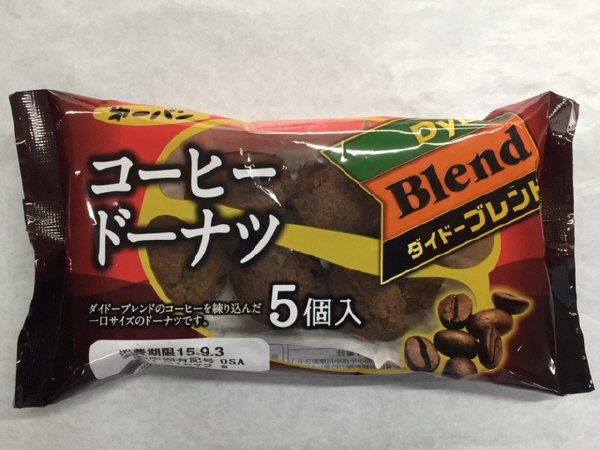 ダイドー　コーヒードーナツ５個入