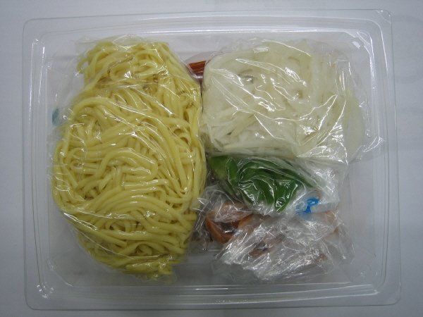 北海道産小麦使用　モチモチ生パスタのナポリタン　セット