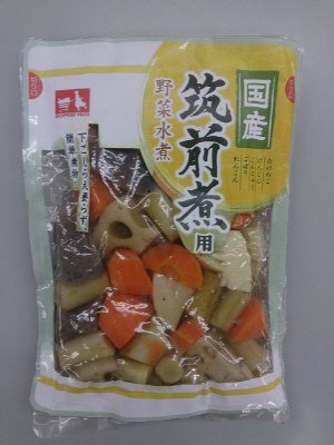 国産筑前煮用水煮