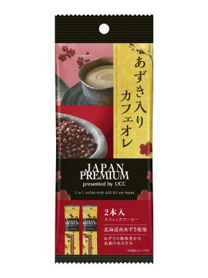 ＪＡＰＡＮ　ＰＲＥＭＩＵＭ　あずき入りカフェオレ