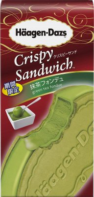 クリスピーサンド　抹茶フォンデュ