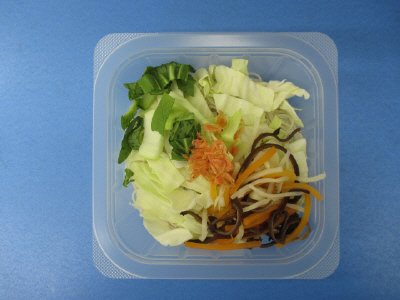 混ぜて食べる野菜ビーフン
