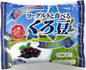 ヨーグルトと食べるくろ豆