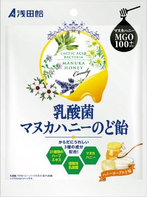 乳酸菌マヌカハニーのど飴