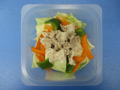 混ぜて食べる回鍋肉