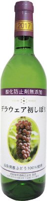 無添加デラウェア初しぼり