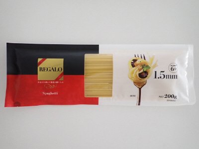 ＲＥＧＡＬＯスパゲッティ１．５ｍｍ２００ｇ
