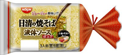 日清の焼そば　液体ソース仕上げ