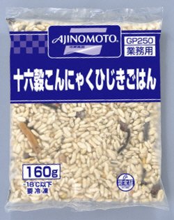 十六穀こんにゃくひじきごはん