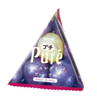 ピュレグミプチ三角グレープ