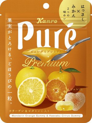 ピュレグミプレミアムみかん＆はっさく