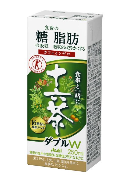 食事と一緒に十六茶W　250ml紙