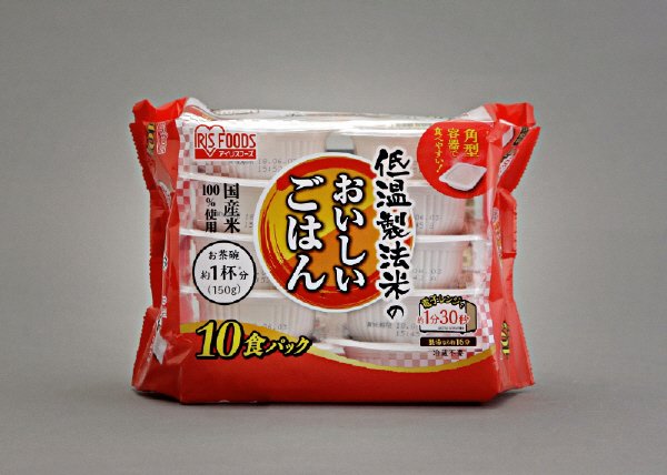 低温製法米のおいしいごはん　国産米100％　角型