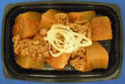 大根と牛肉の韓国風ピリ辛煮