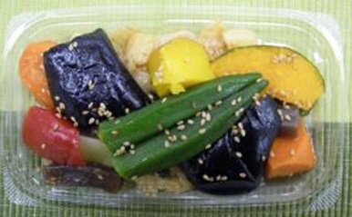 彩り野菜の甘辛和え