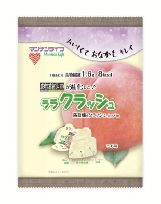蒟蒻畑ララクラッシュもも味