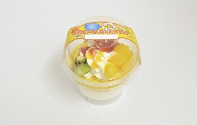 マンゴーとキウイのパフェ