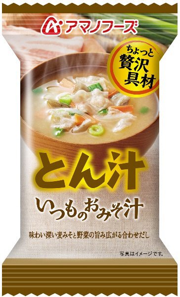 いつものおみそ汁　とん汁