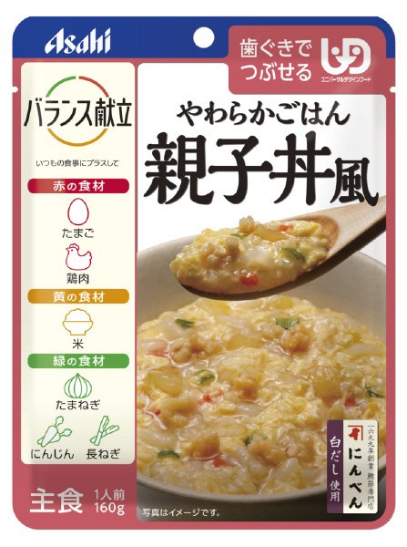 やわらかごはん　親子丼風