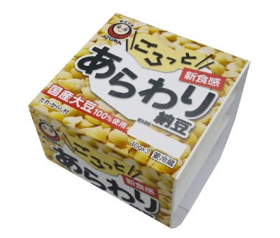 ごろっとあらわり納豆
