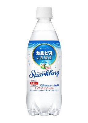 アサヒ　おいしい水プラス「カルピス」の乳酸菌スパークリング