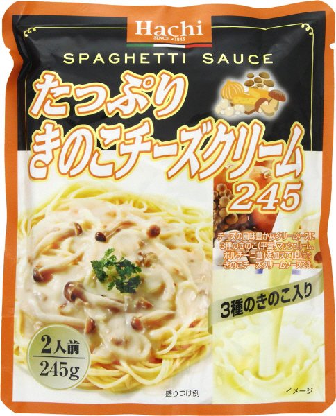 たっぷりきのこチーズクリーム