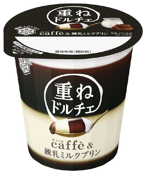 重ねドルチェ　caffe&練乳ミルクプリン