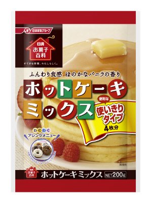 日清お菓子百科　ホットケーキミックス