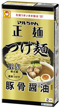 箱型　マルちゃん正麺　つけ麺　豚骨醤油