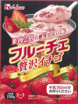 フルーチェ　贅沢イチゴ