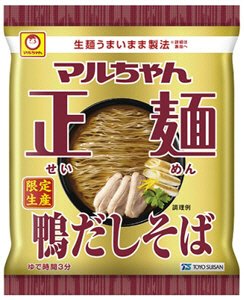 マルちゃん正麺　鴨だしそば