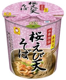 四季物語　桜えび天そば　春限定