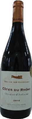 シュヴァリエ　ダンセルム　ＡＯＣ　コートデュローヌ　２０１０